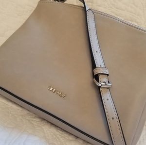 Nine West Gray/Taupe Crossbody Bag